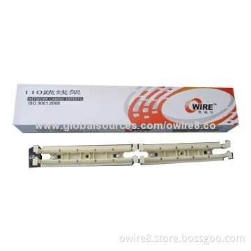 Unshielded Patch Panel, 19-inch, UTP Cat5e, 24 Ports, Made in China